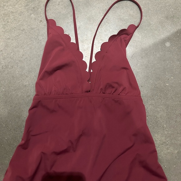 LaBlanca One Piece Swim Suit Burgandy - Picture 6 of 10